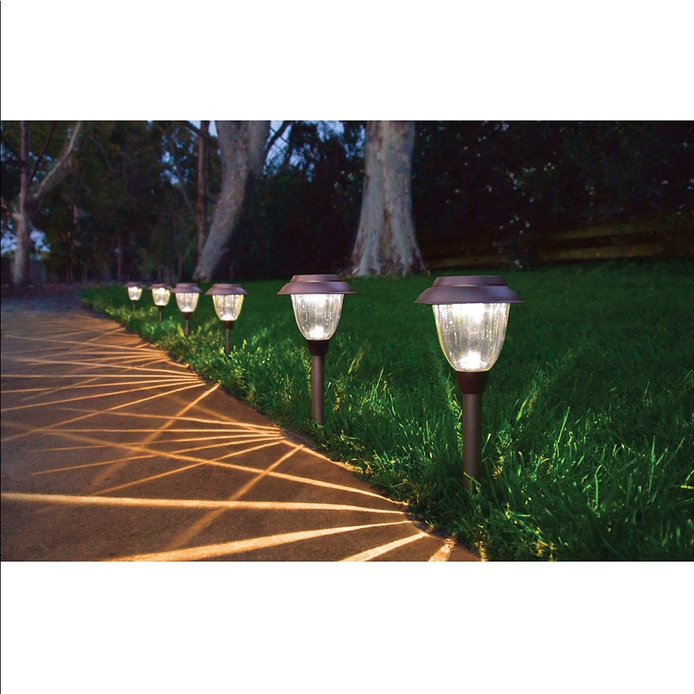 Member's Mark Solar LED Pathway Lights Bronze 10PC